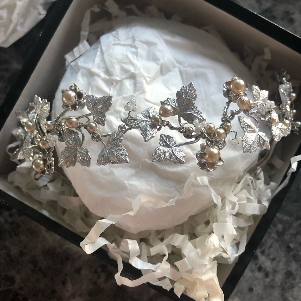 Vintage Silver Tiara